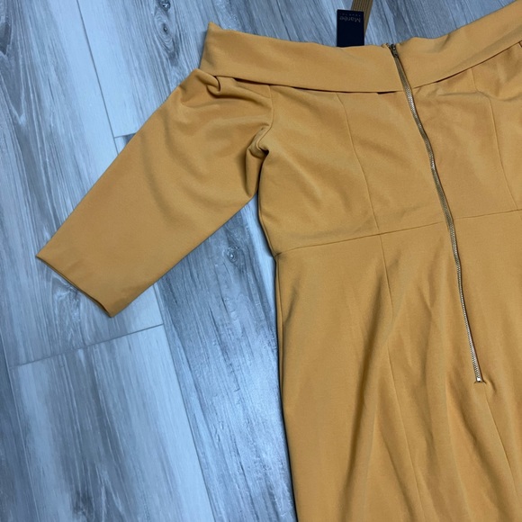 Dress mustard - Picture 7 of 8